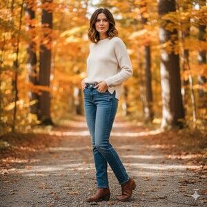 Aeropostale Skinny Blue Jeans Womens Size 4 Regular Stretch Classic Denim Casual